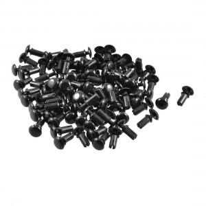 200 x Disassemble Nylon Push Rivets Fasteners for 5.5-6.5mm Thick Panel