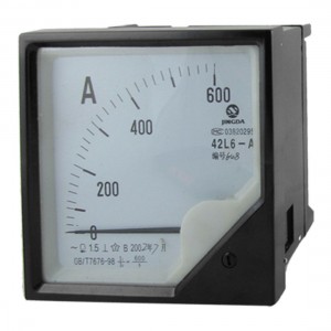 AC 0-600A 1.5 Accuracy Analog Ampere Panel Meter Gauge