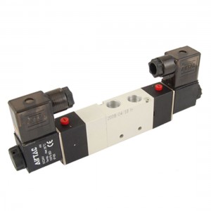 DC 24V 4W 4V230C 08 3 Position 5 Way Solenoid Valve