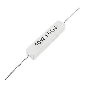 1R 1.0 Ohm 10W Wirewound Ceramic Cement Resistor 5 Pcs