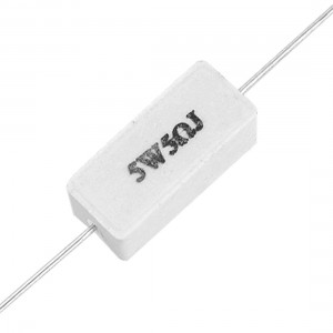 5W Watt 5 Ohm 5% Ceramic Cement Power Resistors x10pcs