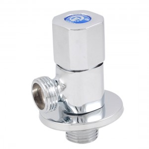 4/5" Male Threaded 2-Way Angle Control Stop Valve Water Diverter