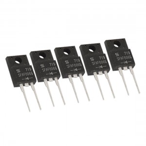 SFAF806G Glass Passivated Super Fast Rectifier 8A 600V 5Pcs