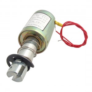 12V DC Direct Current Tubular Electromagnet Solenoid 10mm Stroke Tjkjq
