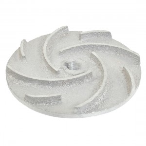 0.39-inch Hole Dia Water Pump Aluminum Precision Impeller