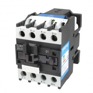 220V Coil Motor Controler AC Contactor 3 Pole 3P NC 660V 11KW CJX2-2501