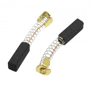 19mm x 7mm x 6mm Repair Parts Electric Motor Carbon Brushes 2 Pcs