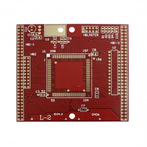 Universal Single Side PCB Board Stripboard Red 88mm x 77mm