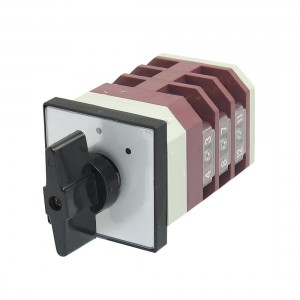 AC 500V 16A 3 Positions Latching Rotary Universal Changeover Switch LW6-2