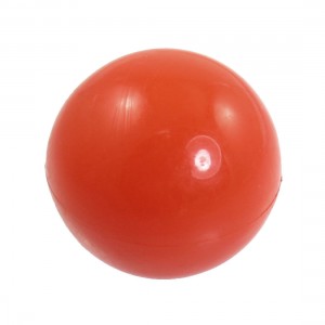 Red Plastic 12mm x 40mm Diameter Round Ball Handle Knob