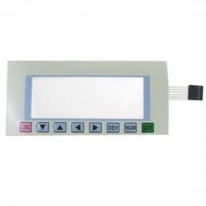 DC 12V 8 Key Matrix Membrane Switch Keypad Keyboard 155x75x0.8mm