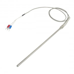 K Type 0-400 Degree Celsius Thermocouple Probe Sensors 0.63M 2.1Ft