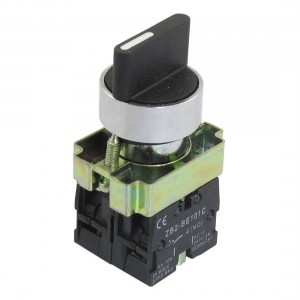 22mm Latching 2 NO Three 3-Position Rotary Selector Select Switch ZB2-BE101C