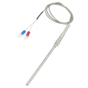 K Type 0-800 Degree Celsius Thermocouple Probe Sensors 1M 3.3Ft