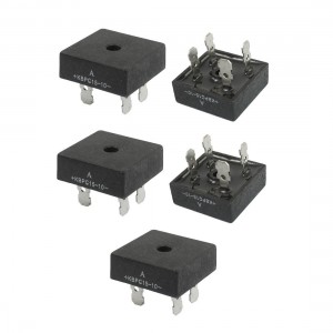 KBPC15-10 Single Phase Metal Case Bridge Rectifier 1000V 15A 5 Pcs