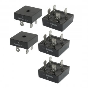1000V 50A Half Wave Professional Single Phase Bridge Rectifier 5 Pcs