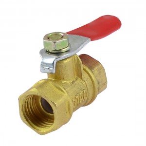 1/4" PT Female to Female Thread Lever Handle Full Port Brass Ball Valve