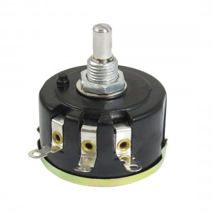 WX050 10K ohm 5W Watt 6mm Round Shaft Rotary Wire Wound Potentiometer