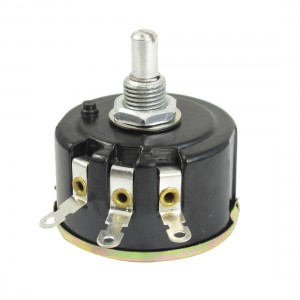 WX050 1K ohm 5W Watt 6mm Round Shaft Rotary Wire Wound Potentiometer