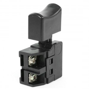 250V 6A Electric Hammer SPST Trigger Switch w No Lock DZK1-11-6