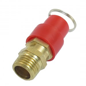 Pneumatic Compressor 1/4"PT Thread Safety Pressure Relief Valve