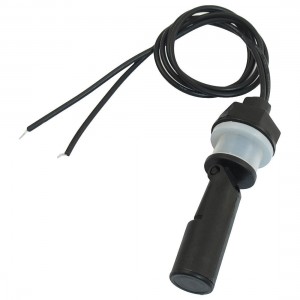 Tank Pool Liquid Water Level Sensor Horizontal Floating Switch Black 3/8" PT