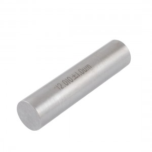 50mm Long 12.01mm Diameter Tungsten Carbide Cylinder Pin Gage Gauge