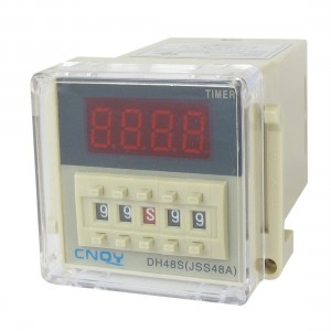 DH48S-2ZH LCD Display Time Timer Delay Relay 8-Pin DPDT 0.01S-99H99M AC 48V