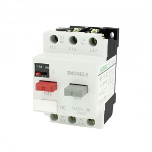 DZ108-20 1NO 1NC Moulded Case Motor Protection Circuit Breaker