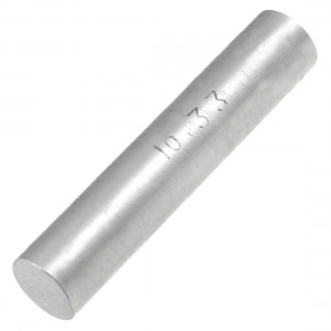 Hole Measuring 10.33mm x 50mm Pin Gage Gauge w Plastic Cylindrical Box