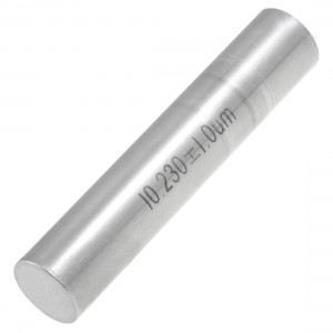 Hole Measuring 10.23mm x 50mm Pin Gage Gauge w Plastic Cylindrical Box