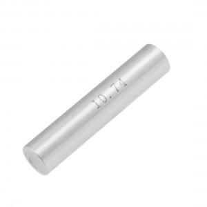 Hole Measuring 10.74mm x 50mm Pin Gage Gauge w Plastic Cylindrical Box