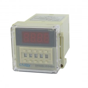 DH48S-1Z LCD Display Time Timer Delay Relay 8-Pin SPST 0.01S-9999H AC/DC36V