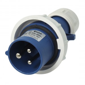 AC 220-250V 16A IP67 2P+E IEC309-2 Industrial Plug Conector