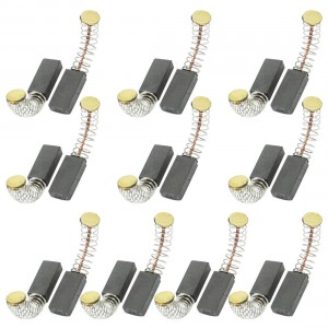 10 Pair 15/32" x 15/64" x 5/32" Replacement Electric Motor Carbon Brushes