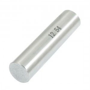 12.54mm Diameter Tungsten Carbide Plug Pin Gage Gauge w Plastic Case