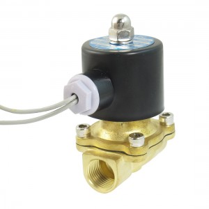 DC 24V 2 Port 2 Way 1/2"PT Female Thread Pneumatic Electric Solenoid Valve