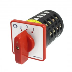 Ui380V Ith 5A 12 Screw Terminal Combination Changeover Switch