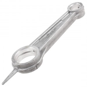 12mm x 23mm x 65mm Aluminum Alloy Bore Air Compressor Connecting Link Rod