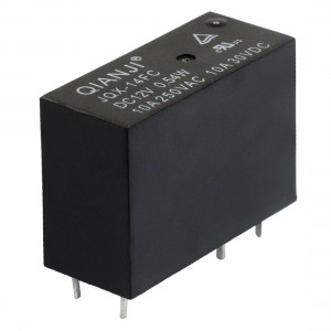 JQX-14F-C DC 12V Coil 5 Pin AC 10A/250V DC 10A/30V Power Relay