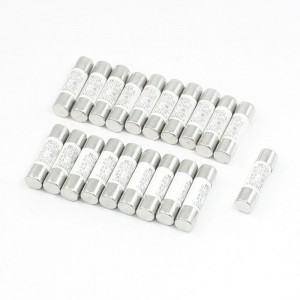 20 Pcs AC 500V 4A RT14 RT18 R015 Ceramic Tube Cylindrical Fuse Link 10mm x 38mm