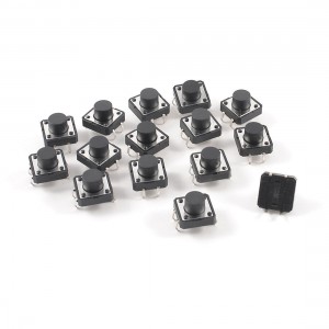 15 Pcs 11 x 11 x 3mm Momentary 4 Pins Tactile Tact Push Button Switch