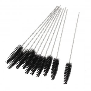 10 Pieces 4.1" Length Measurements Test Tube Bottle Clean Brush Tool White