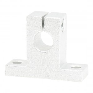 10mm 25/64" Diameter Aluminum Motor CNC Linear Rail Shaft Guide Support