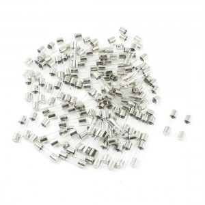 100 Pcs 250 Volts 2Amp Fast Blow Type Glass Tube Fuses 5 x 20mm