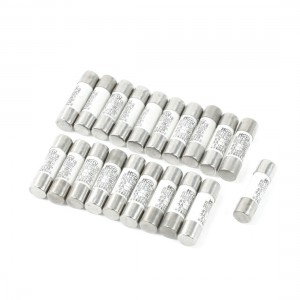 20 Pcs 500V 4A 10 x 38mm Cylindrical Ceramic Tube Fuses Link RT14 RT18 RO15