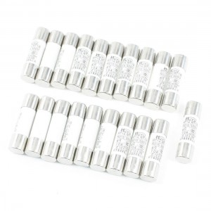 20 Pcs 500V 10A 10 x 38mm Cylindrical Ceramic Tube Fuses Link RT14 RT18 RO15