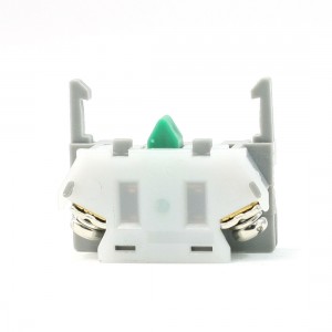 NC Spring Loaded 2 Srew Connecting Push Button Switch Auxiliary Contact