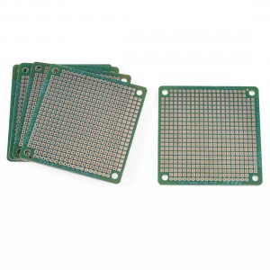 5 Pcs 6cm x 6cm Solderable Prototype Universal PCB Circuit Board