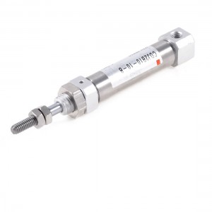 Single Piston Rod 25/64" x 25/64" Single Action Air Cylinder 0.7Mpa